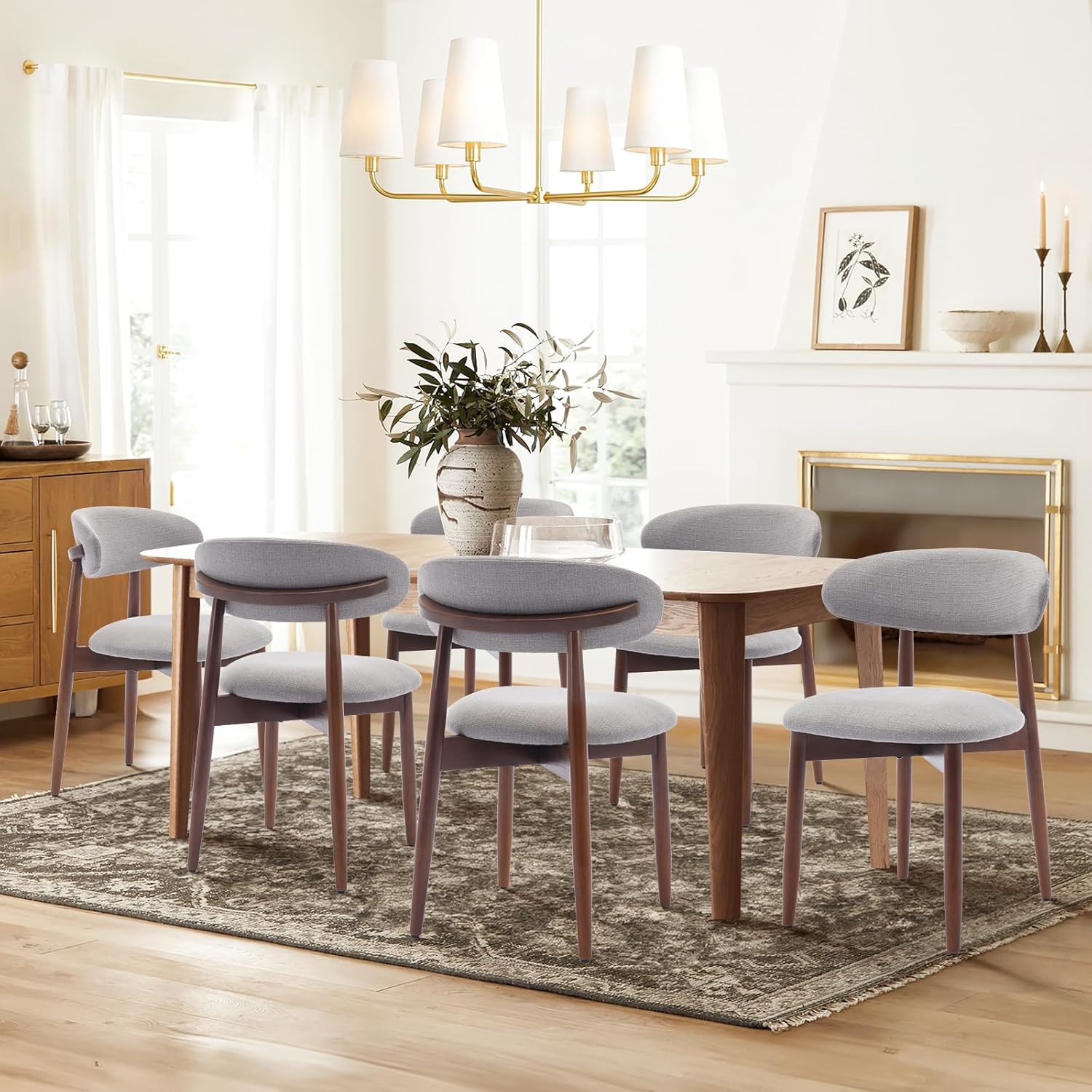 Ringsted Grey Dining Chair – Set of 4 - Image 3