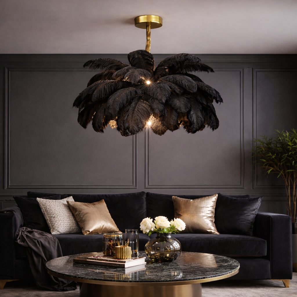 Uppsala Feather Pendant Light - Image 5