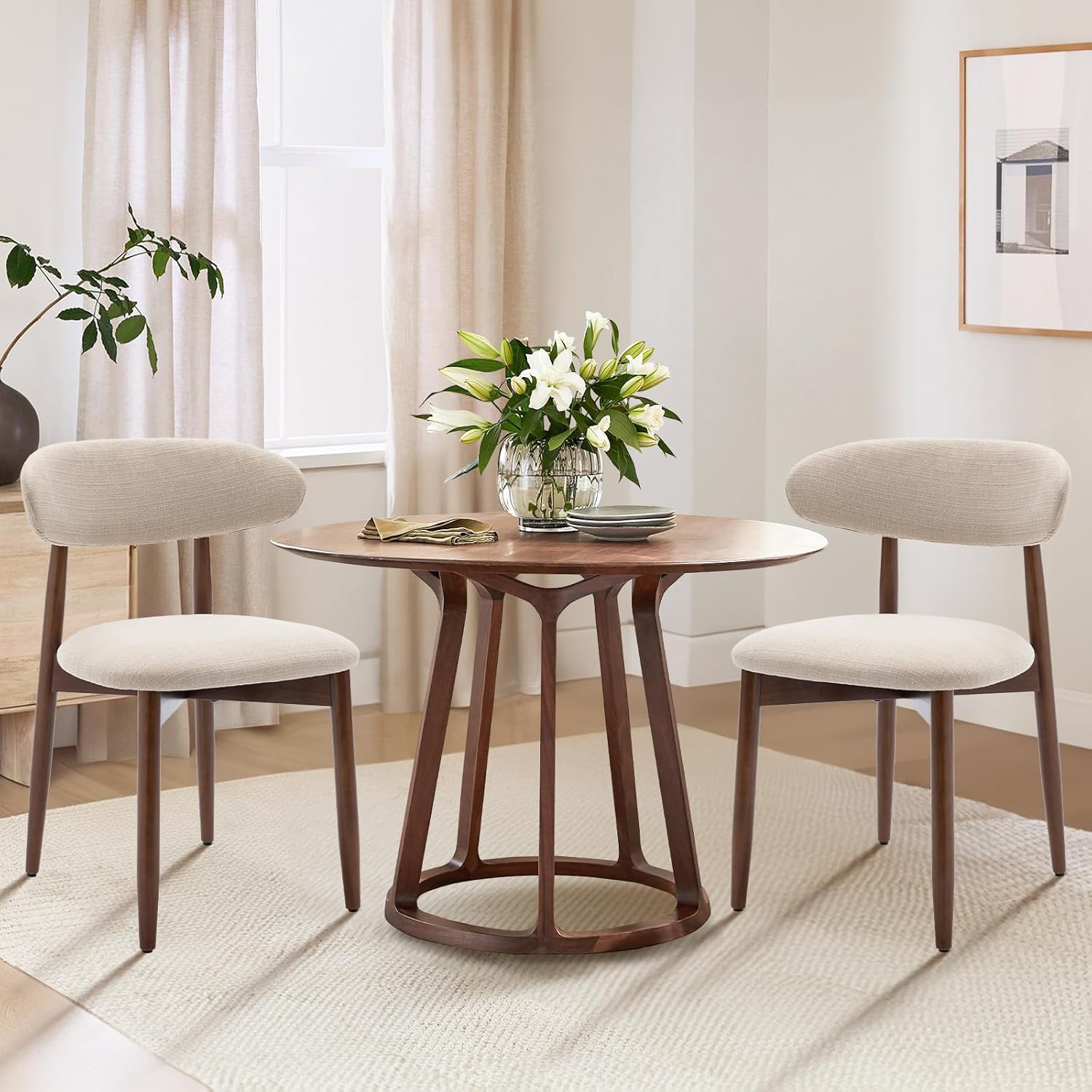 Ringsted Beige Dining Chair – Set of 4 - Image 6