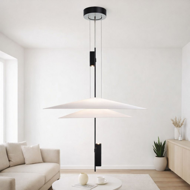 Limhamn Black Disc Pendant Light - Image 2