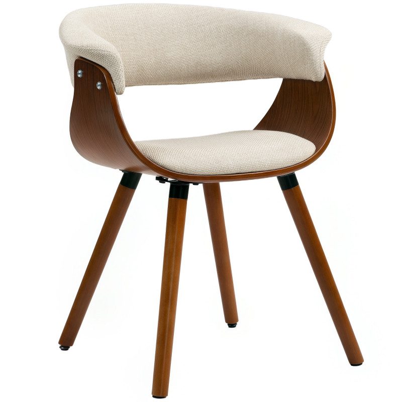 Næstved Beige Dining Chair - Image 2