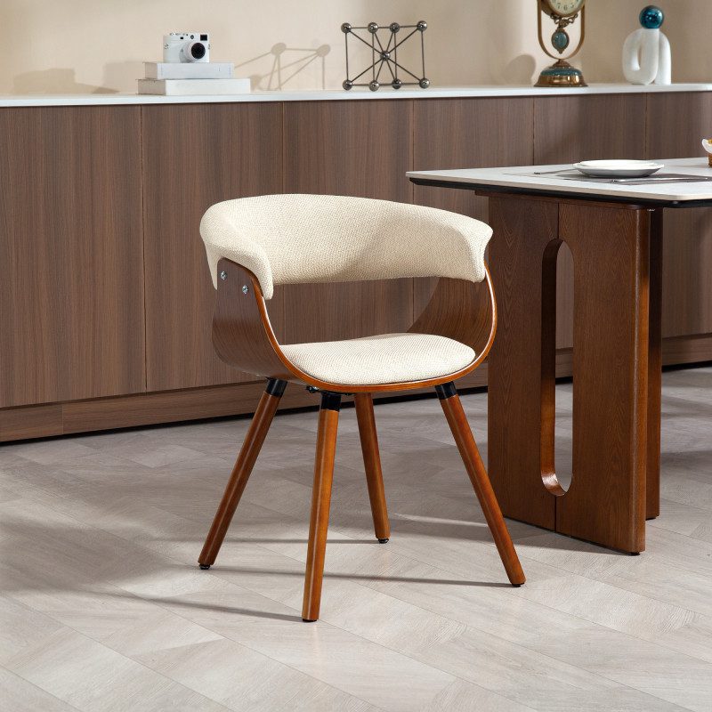 Næstved Beige Dining Chair - Image 4