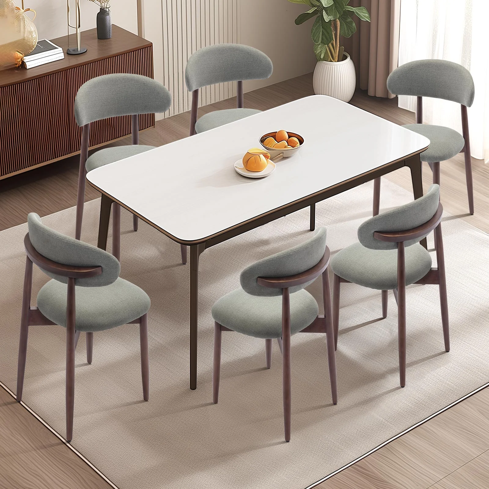 Ringsted Green Dining Chair - Set of 4 - Image 4