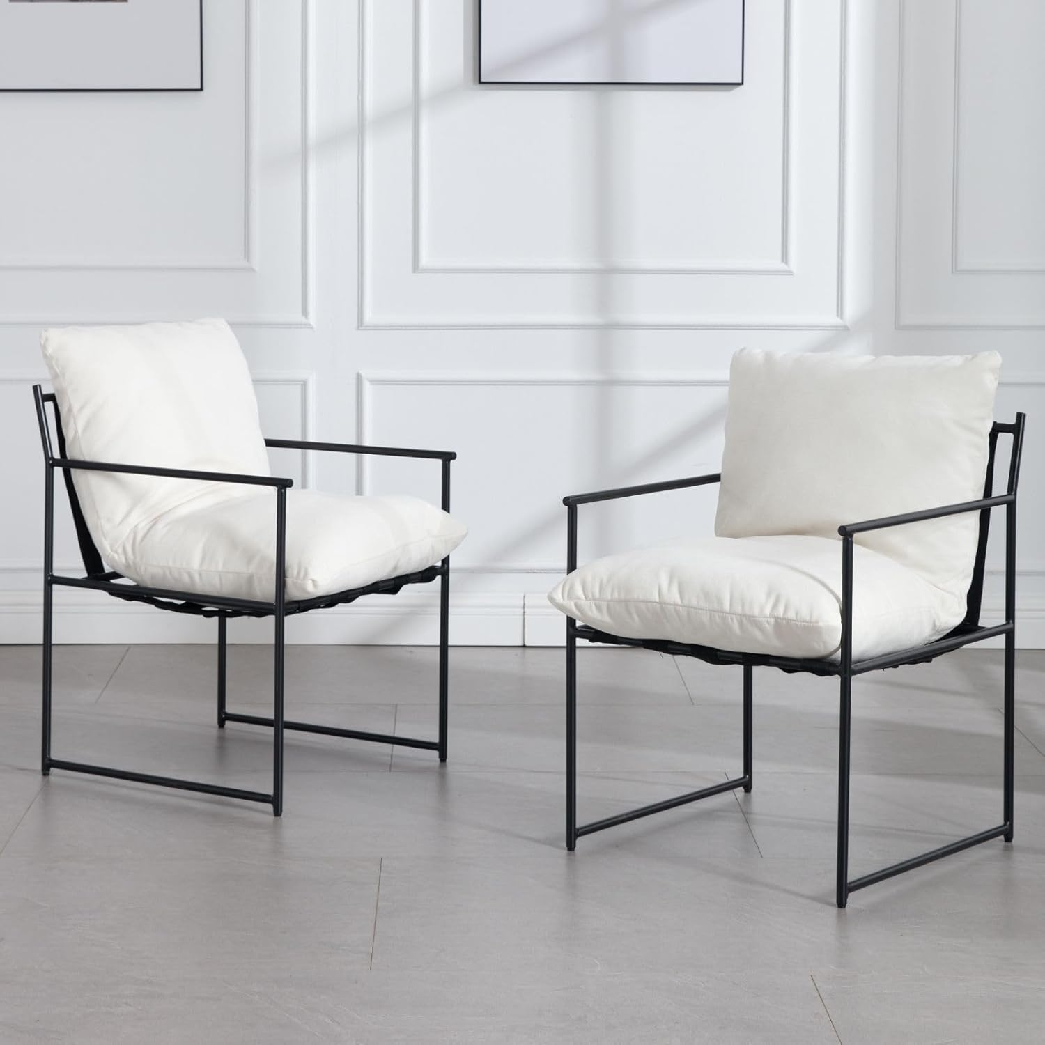 Särö Chenille Dining Chair – 2 Pack - Image 4