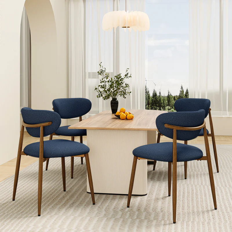 Ringsted Blue Dining Chair – Set of 4 - Image 2
