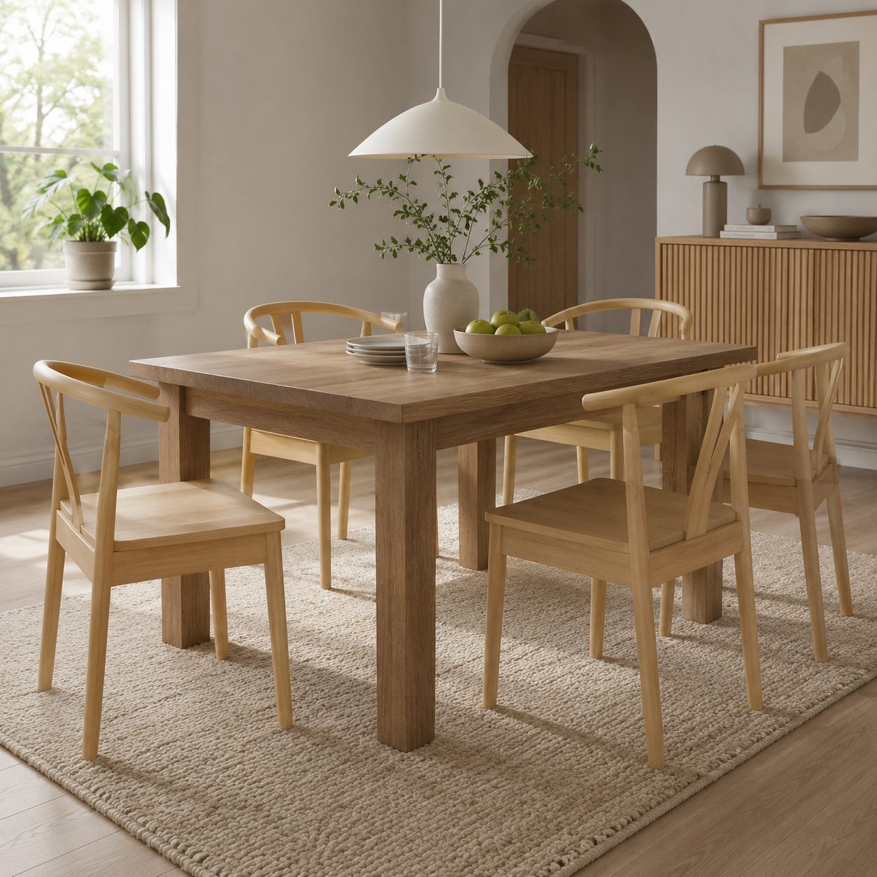 Nora Dining Chair – Solid wood - 2 pack - Image 3