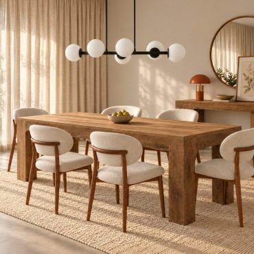 Skellefteå Dining Table – Scandinavian Rustic Design | 180 cm