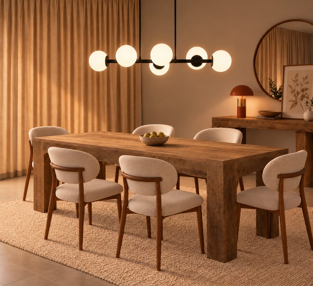 Skellefteå Dining Table – Scandinavian Rustic Design | 180 cm - Image 3