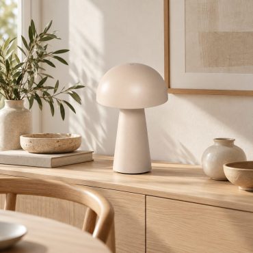 Västervik LED Table Lamp – Metal Design