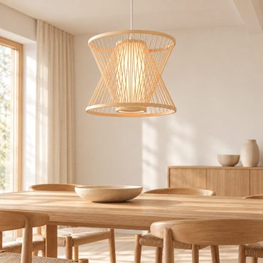 Farsund – Scandinavian Bamboo Pendant Lamp
