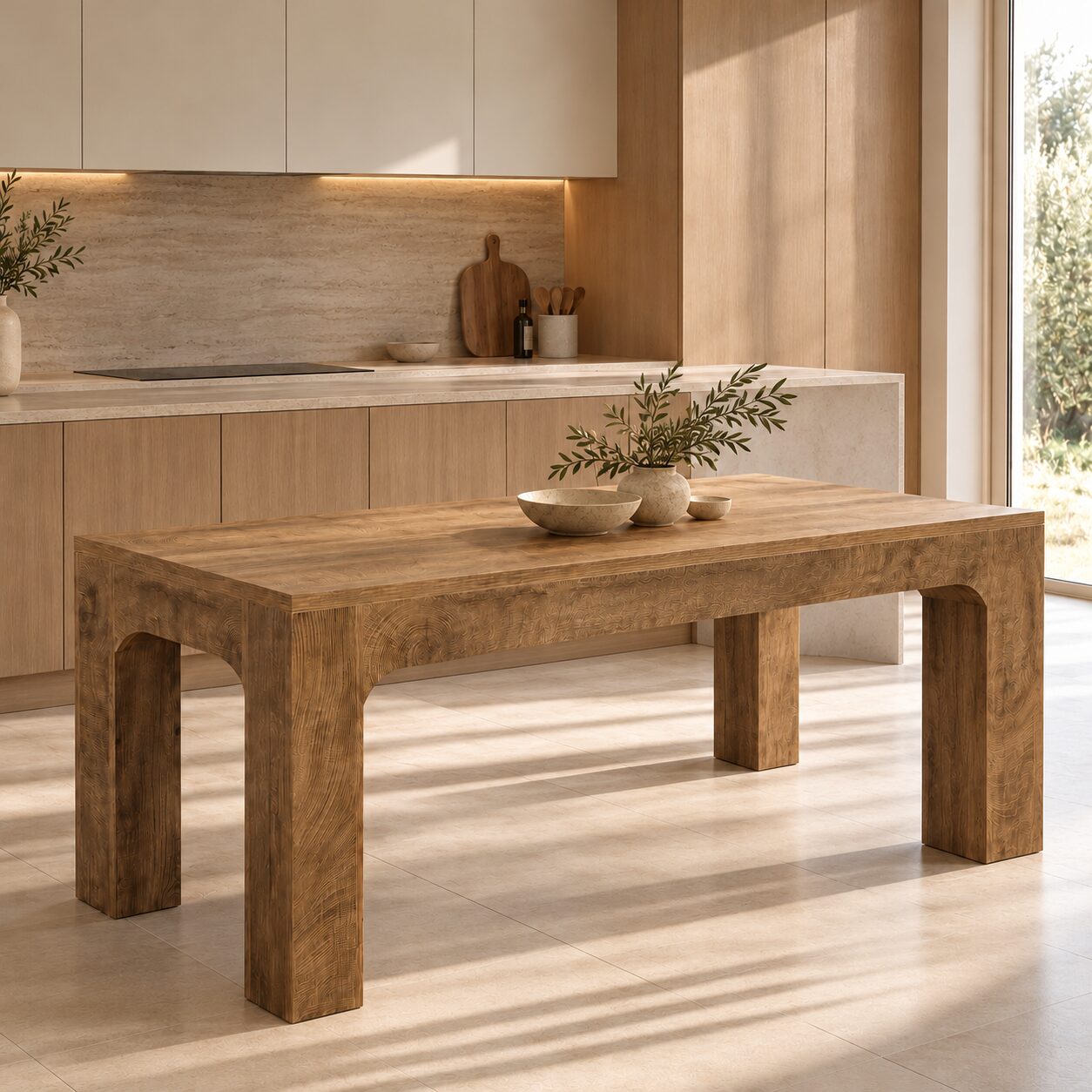 Skellefteå Dining Table – Scandinavian Rustic Design | 180 cm - Image 5